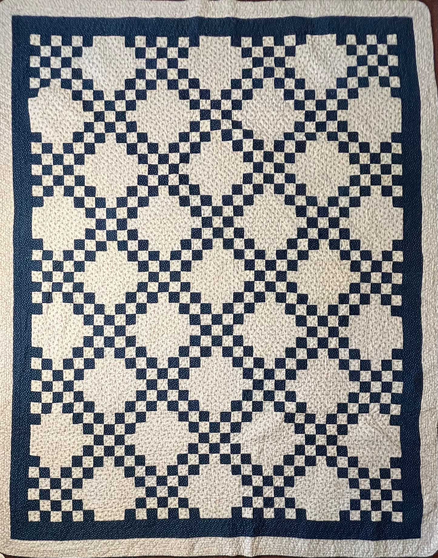 Double Irish Chain Quilt
