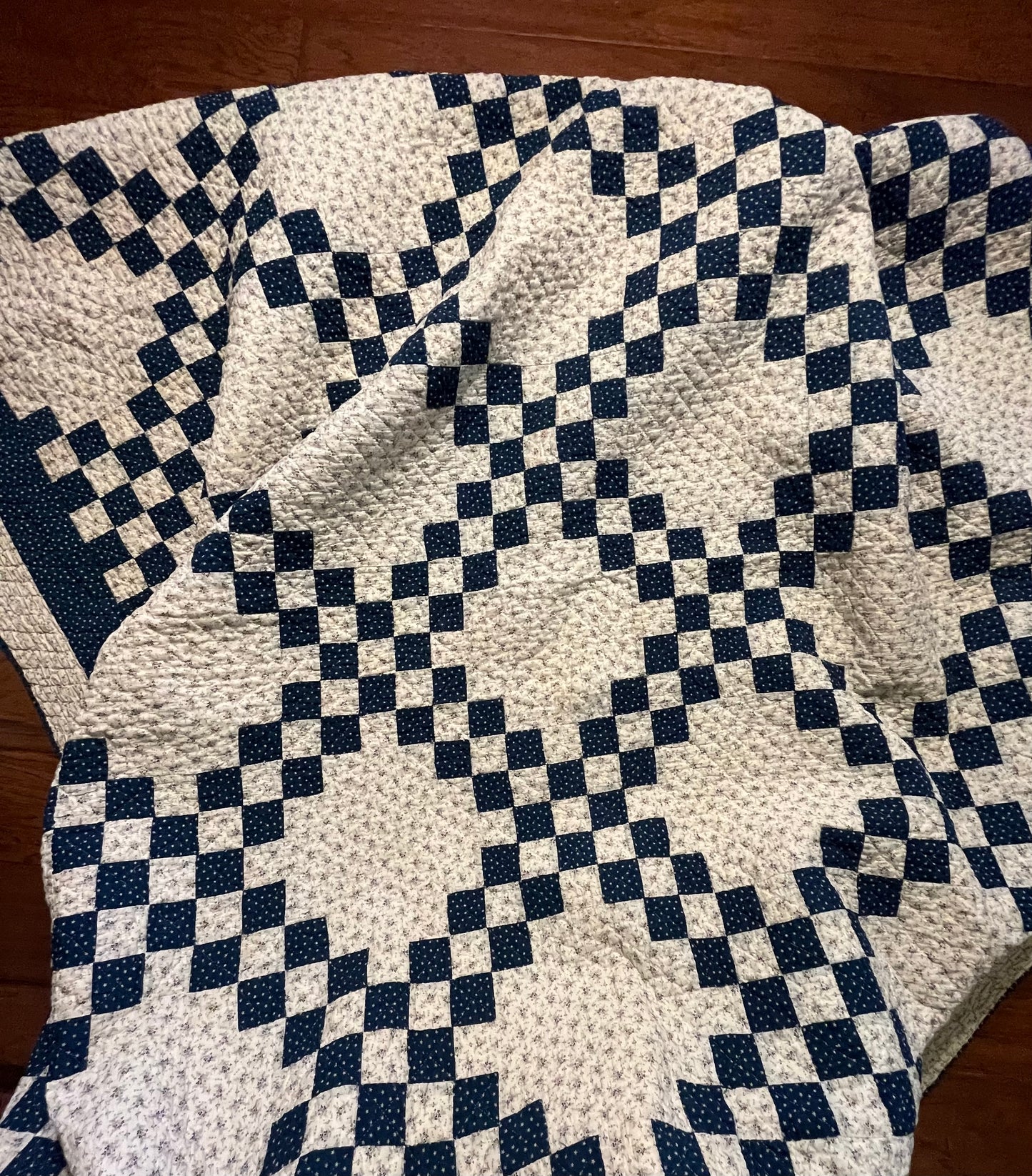 Double Irish Chain Quilt
