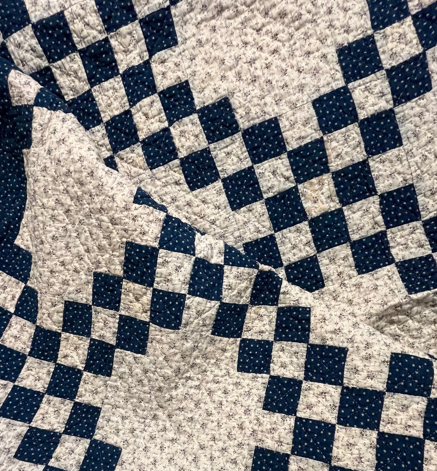 Double Irish Chain Quilt