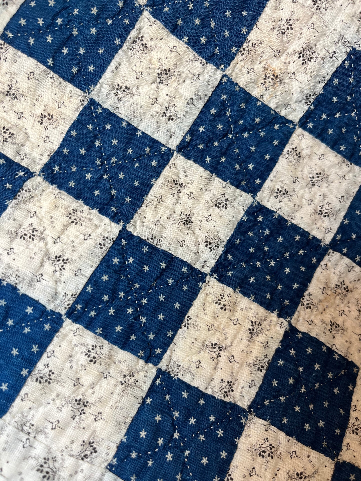 Double Irish Chain Quilt