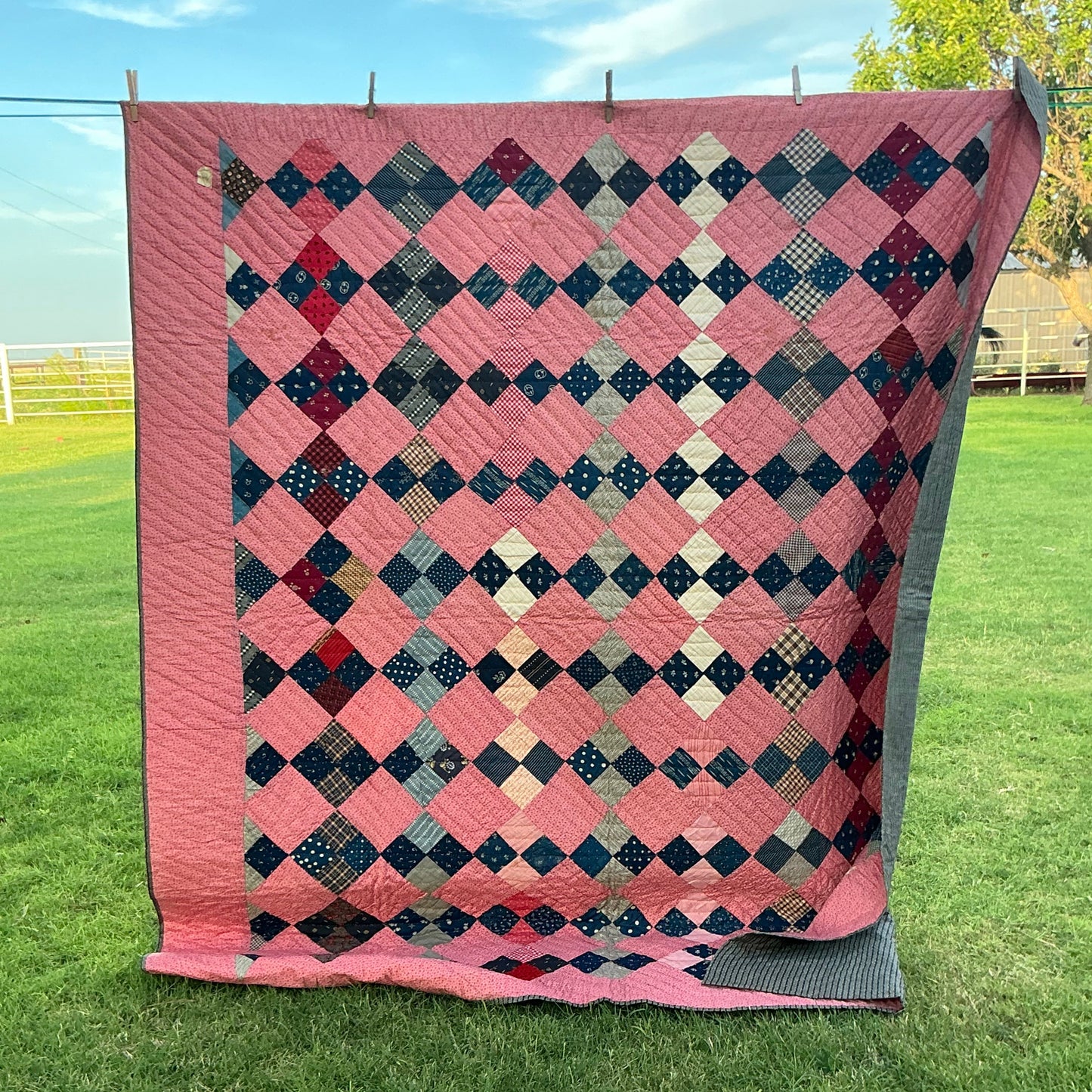 4 Patch On Point Quilt