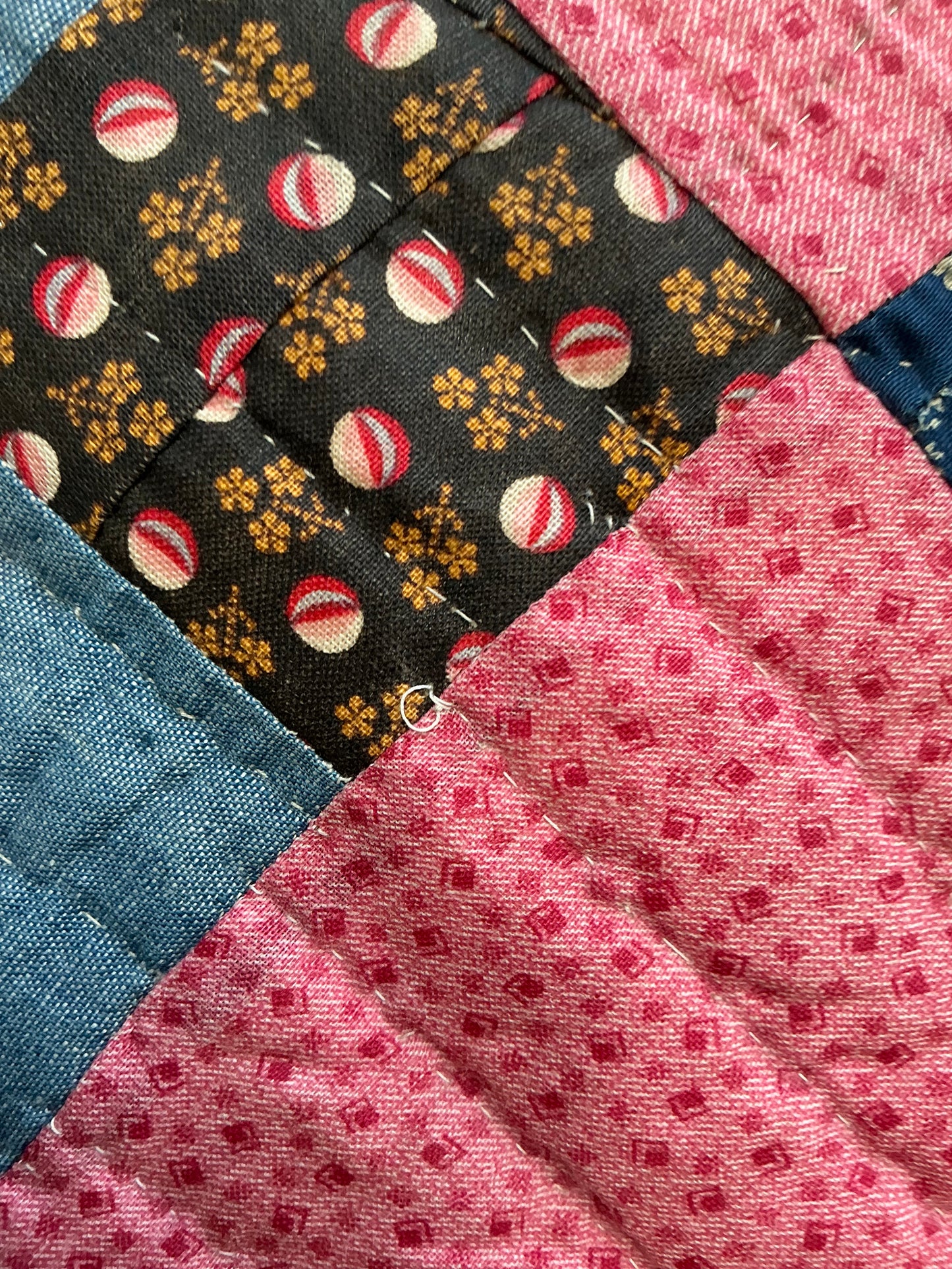 4 Patch On Point Quilt