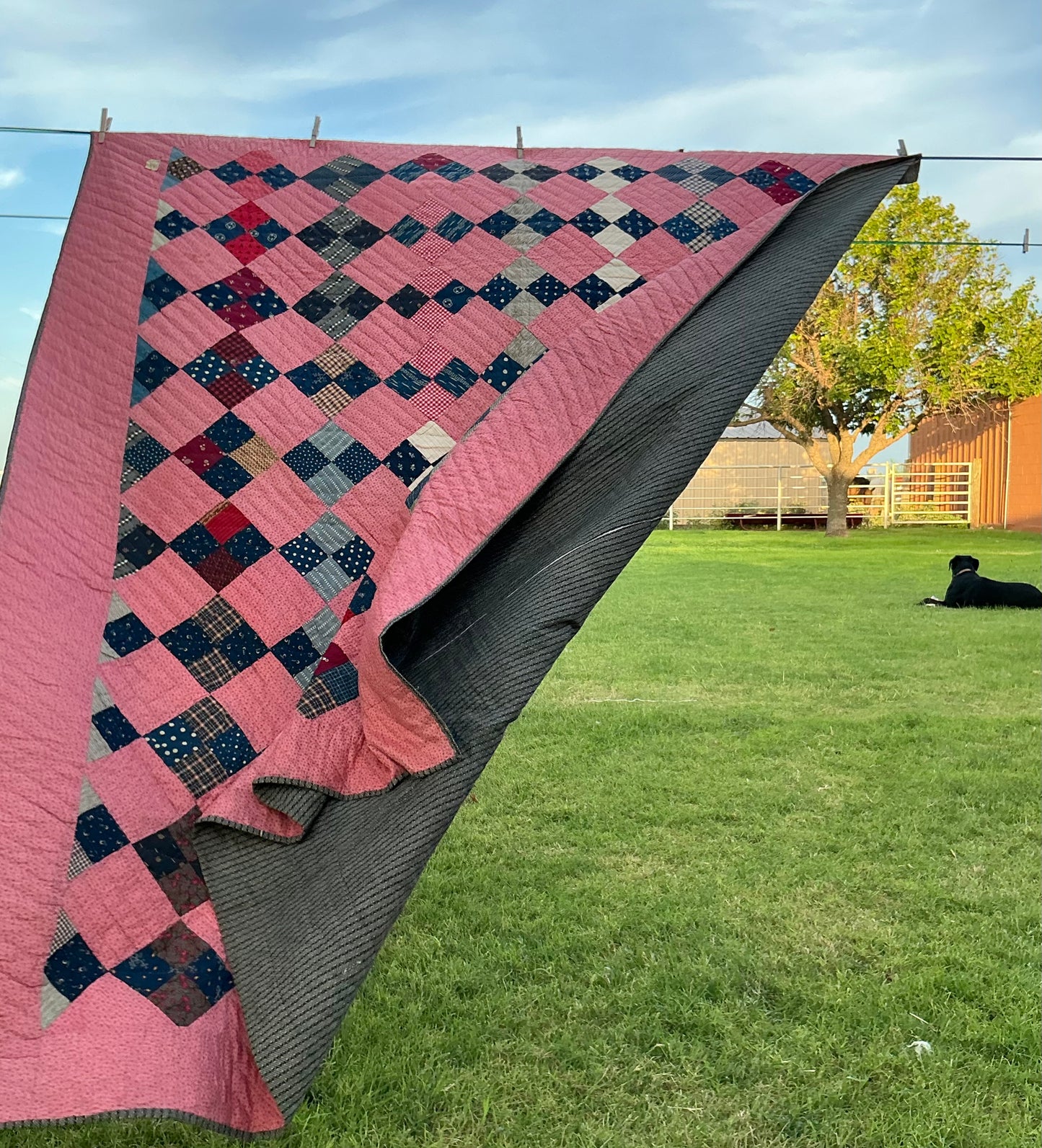 4 Patch On Point Quilt