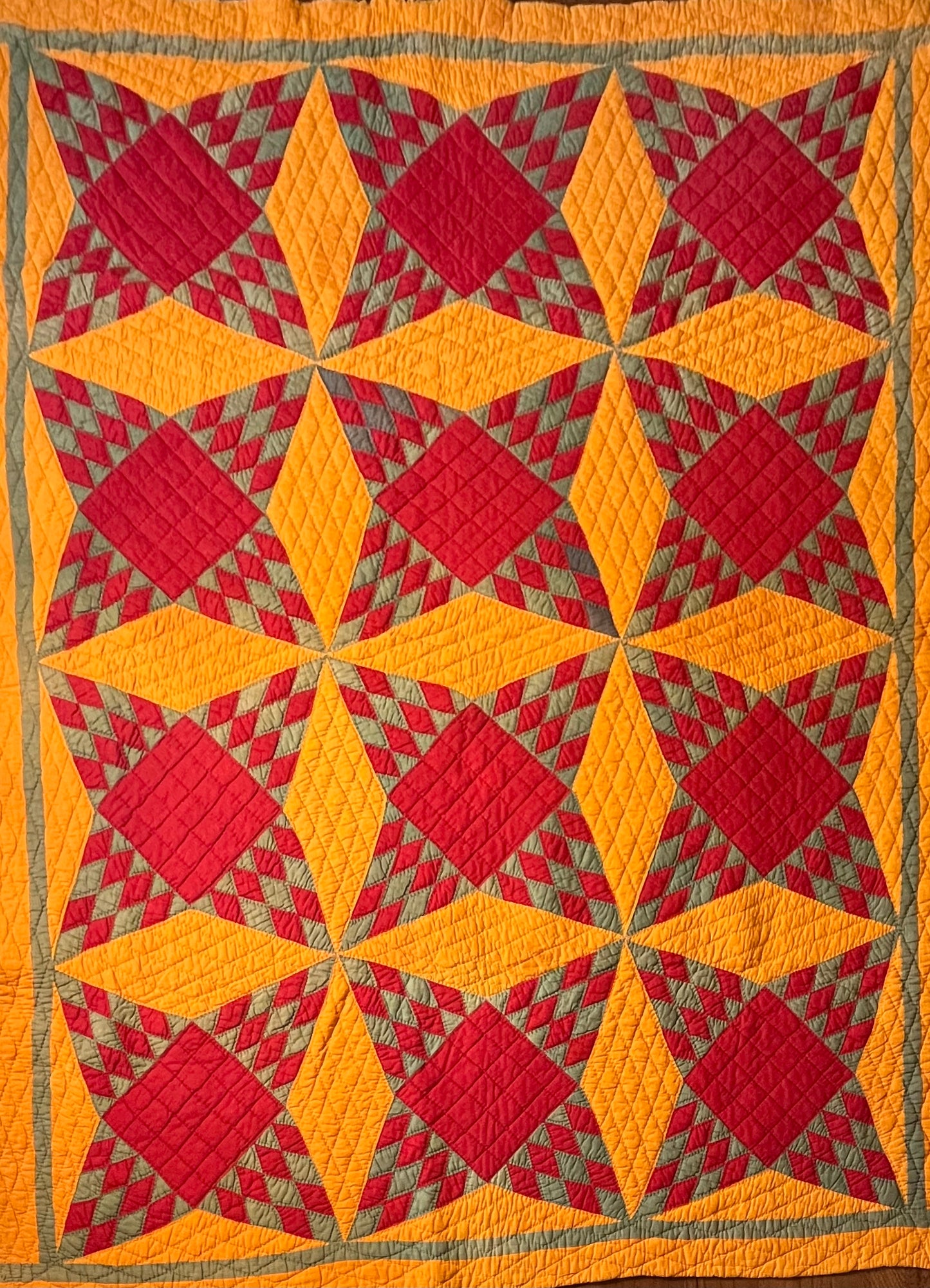 Southern Pine Burr Quilt