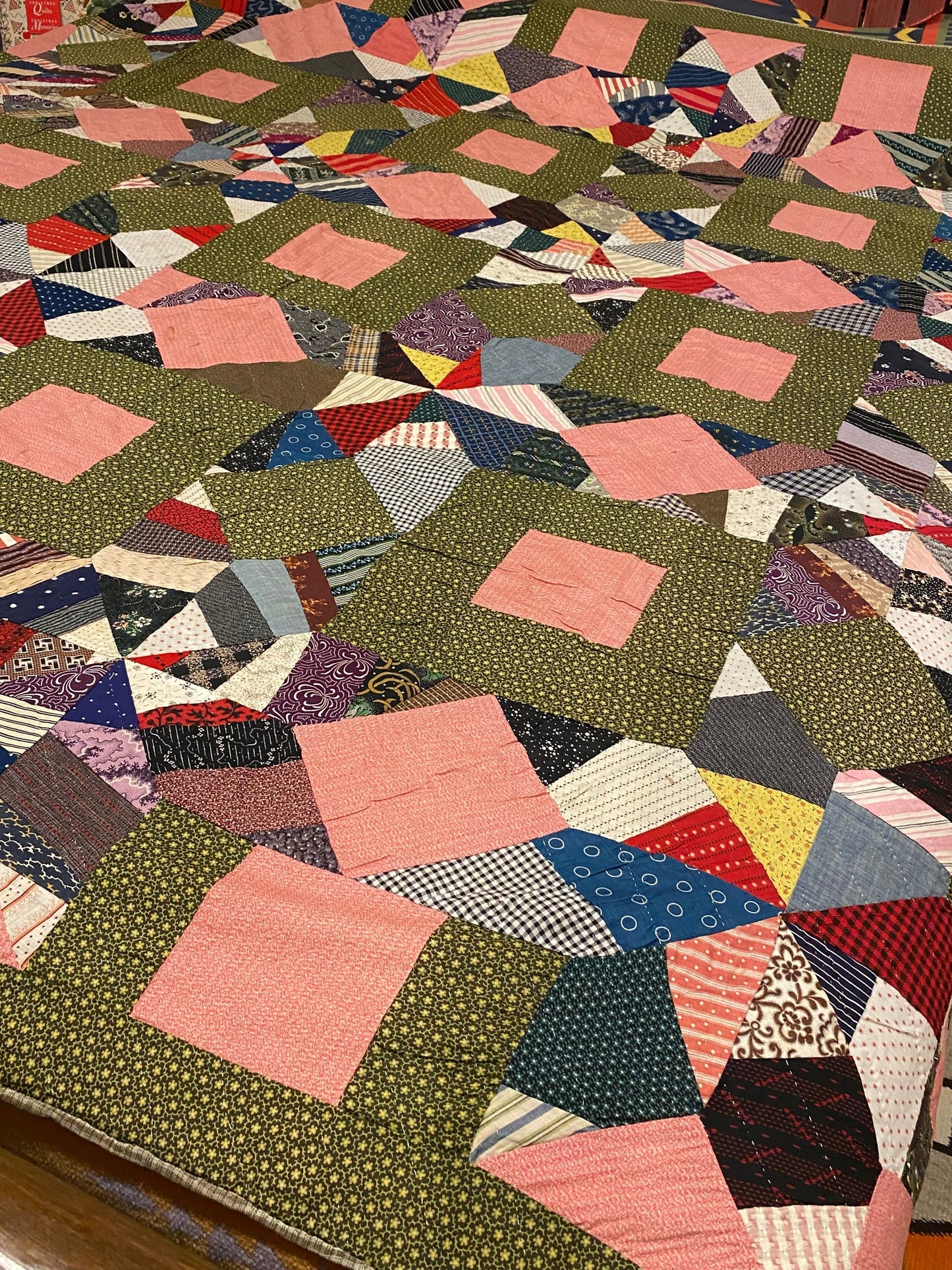 Shenandoah County String Stars Quilt
