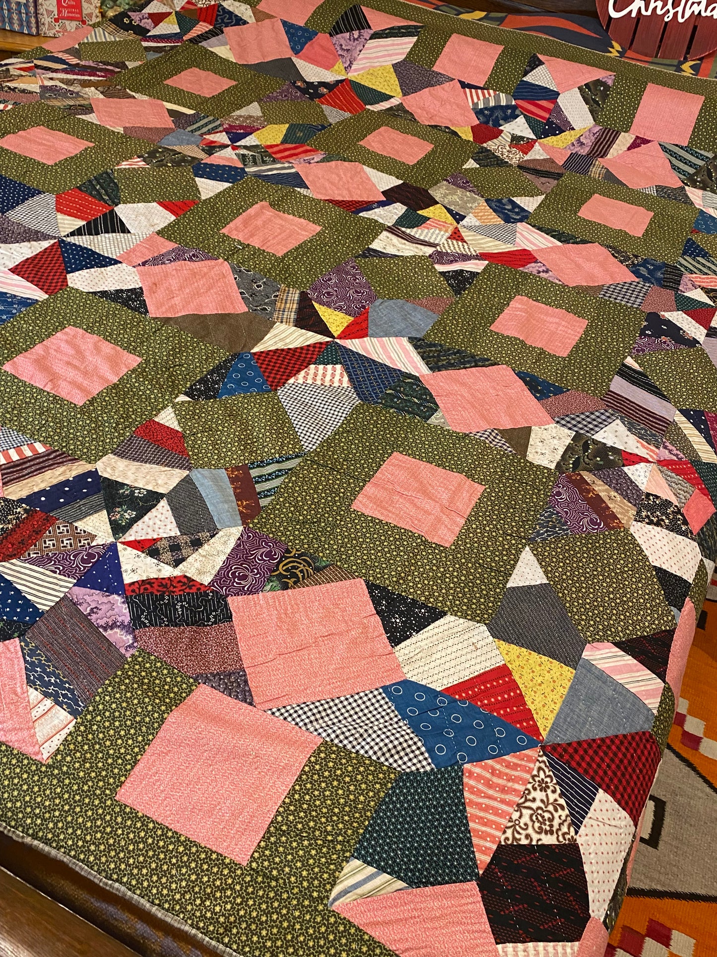 Shenandoah County String Stars Quilt