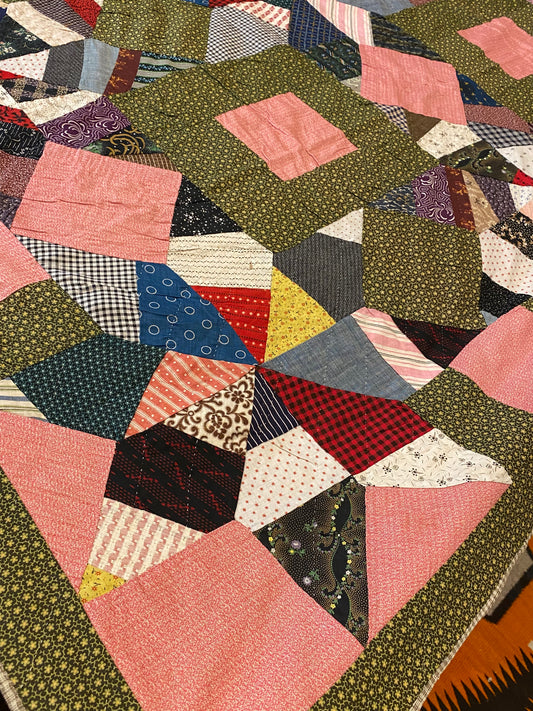 Shenandoah County String Stars Quilt