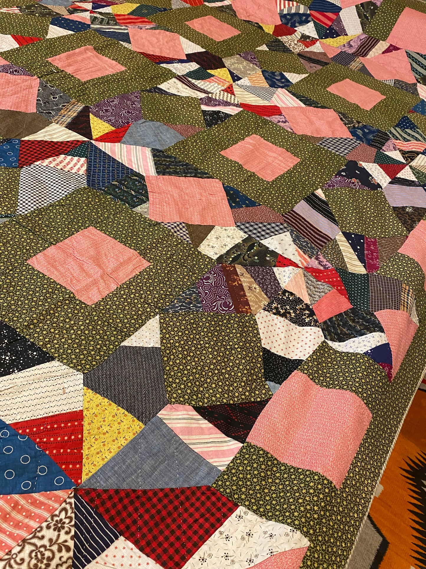 Shenandoah County String Stars Quilt