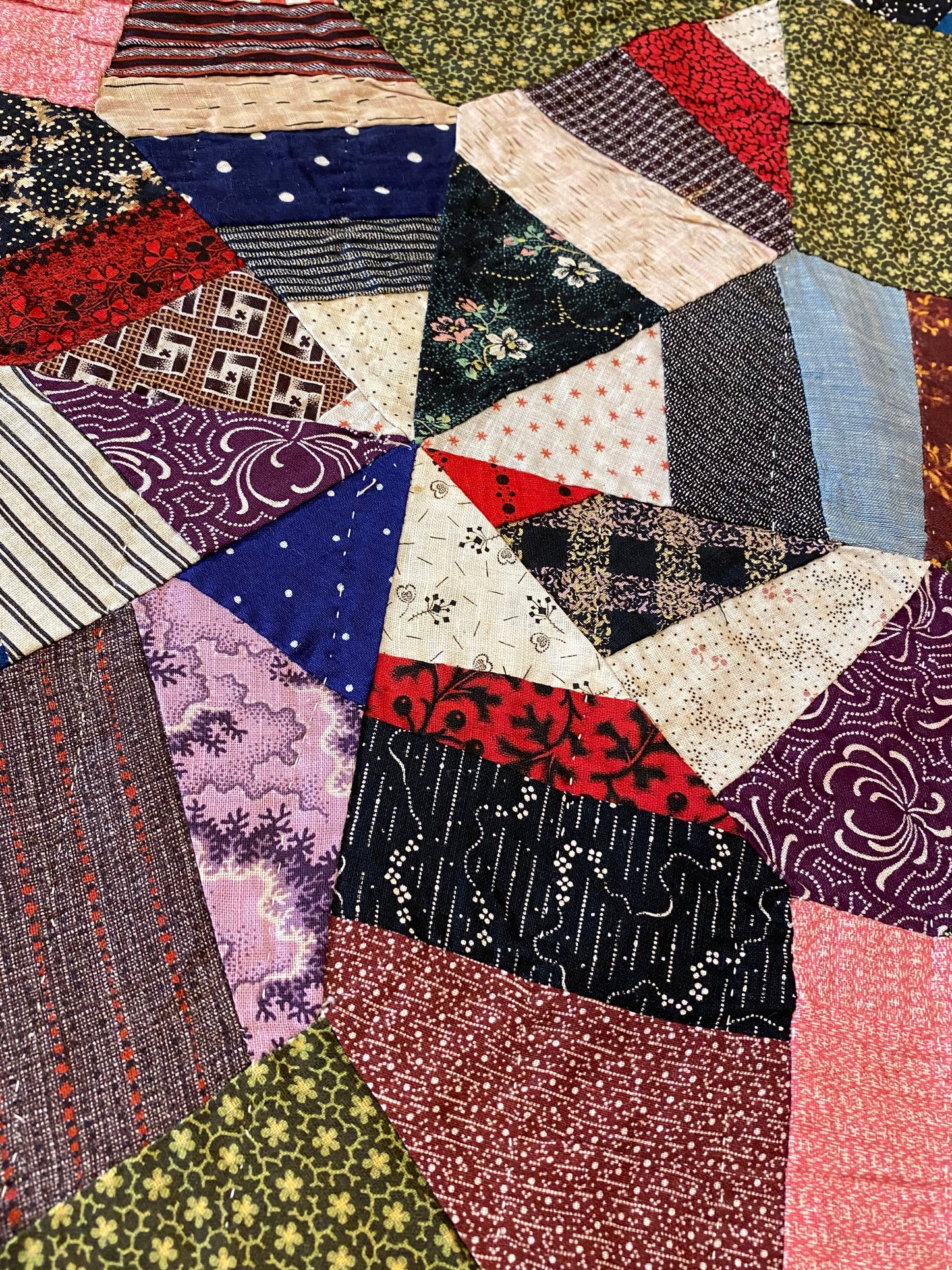 Shenandoah County String Stars Quilt
