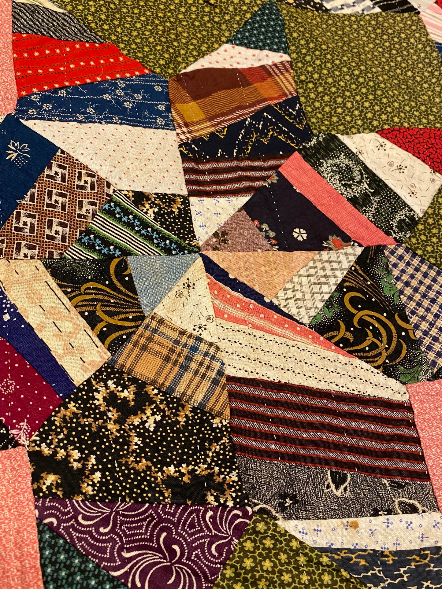 Shenandoah County String Stars Quilt