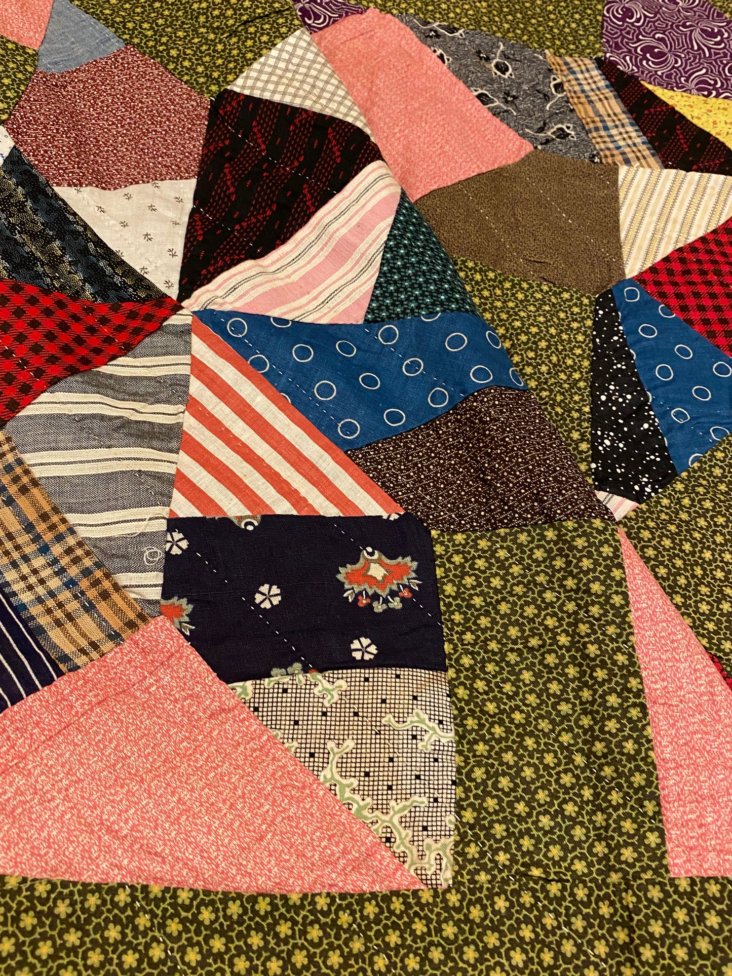 Shenandoah County String Stars Quilt