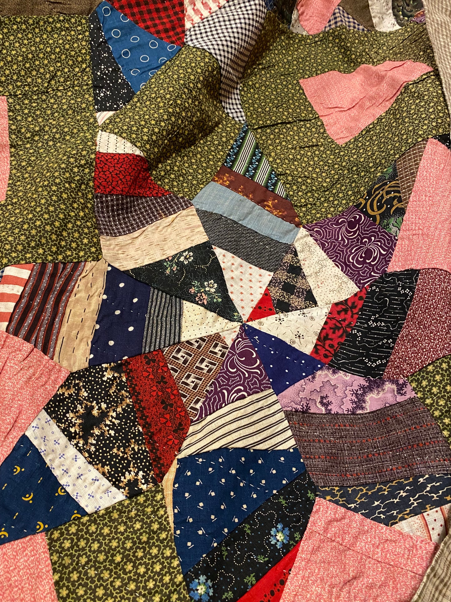 Shenandoah County String Stars Quilt