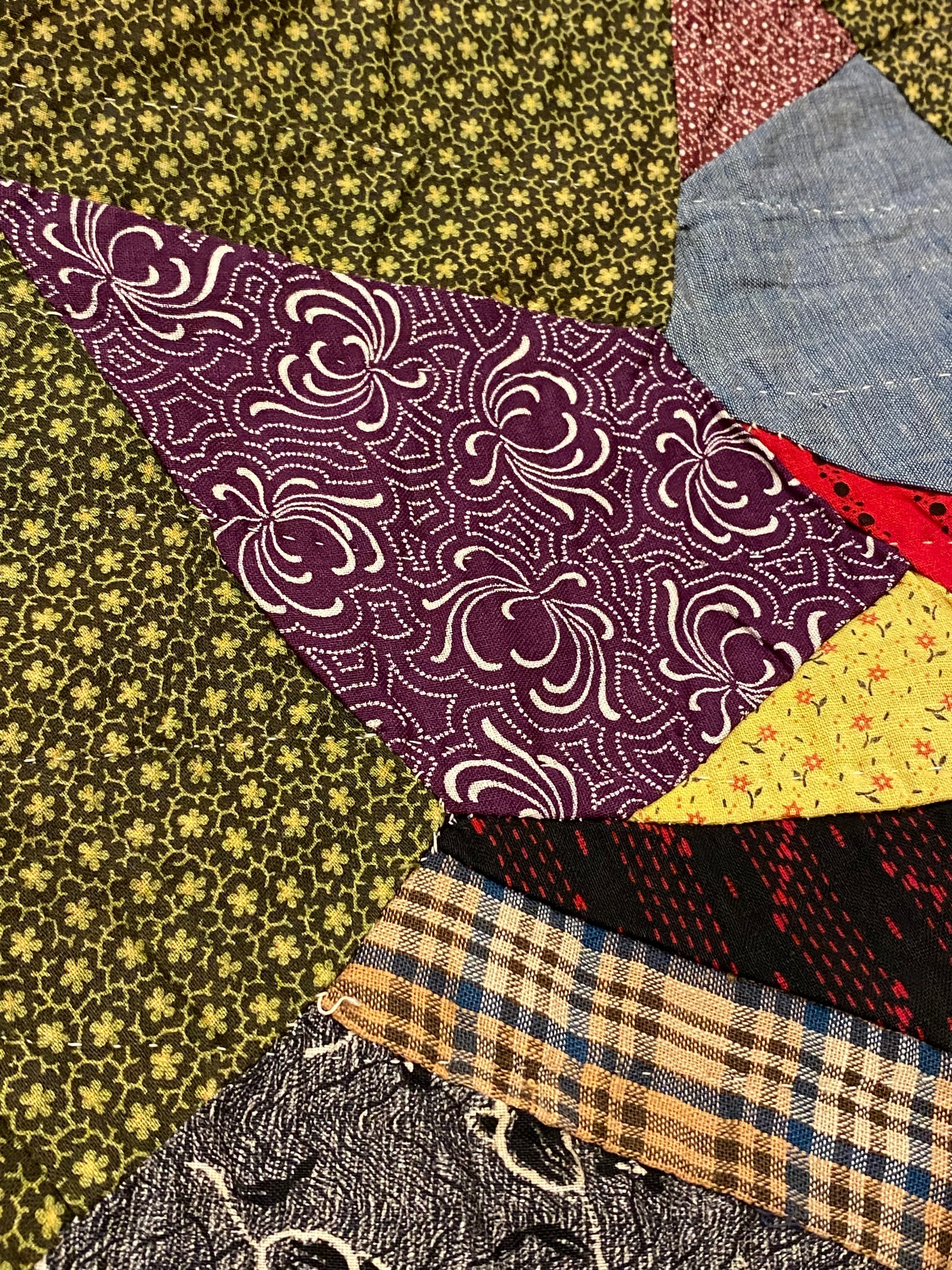 Shenandoah County String Stars Quilt