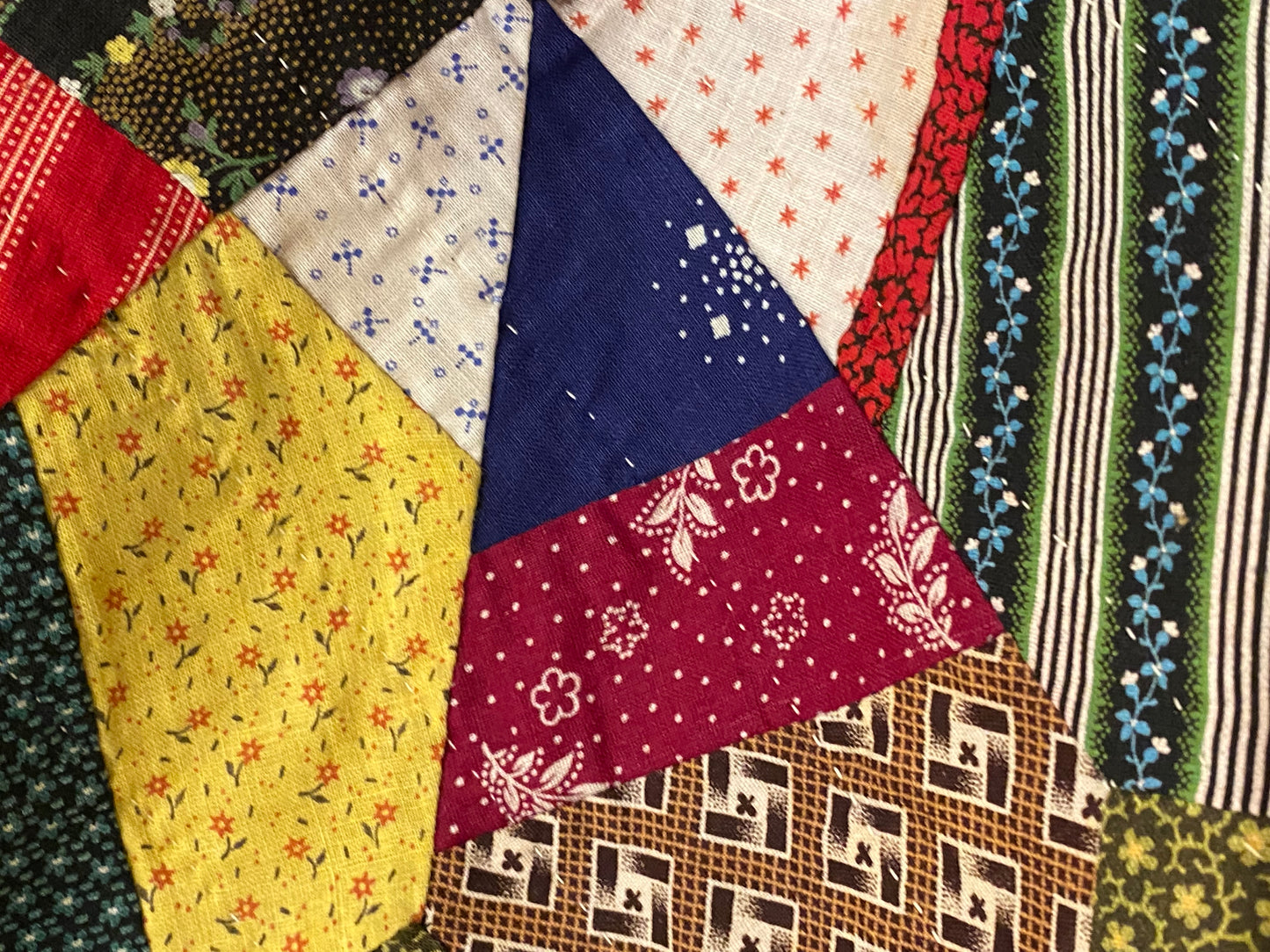 Shenandoah County String Stars Quilt