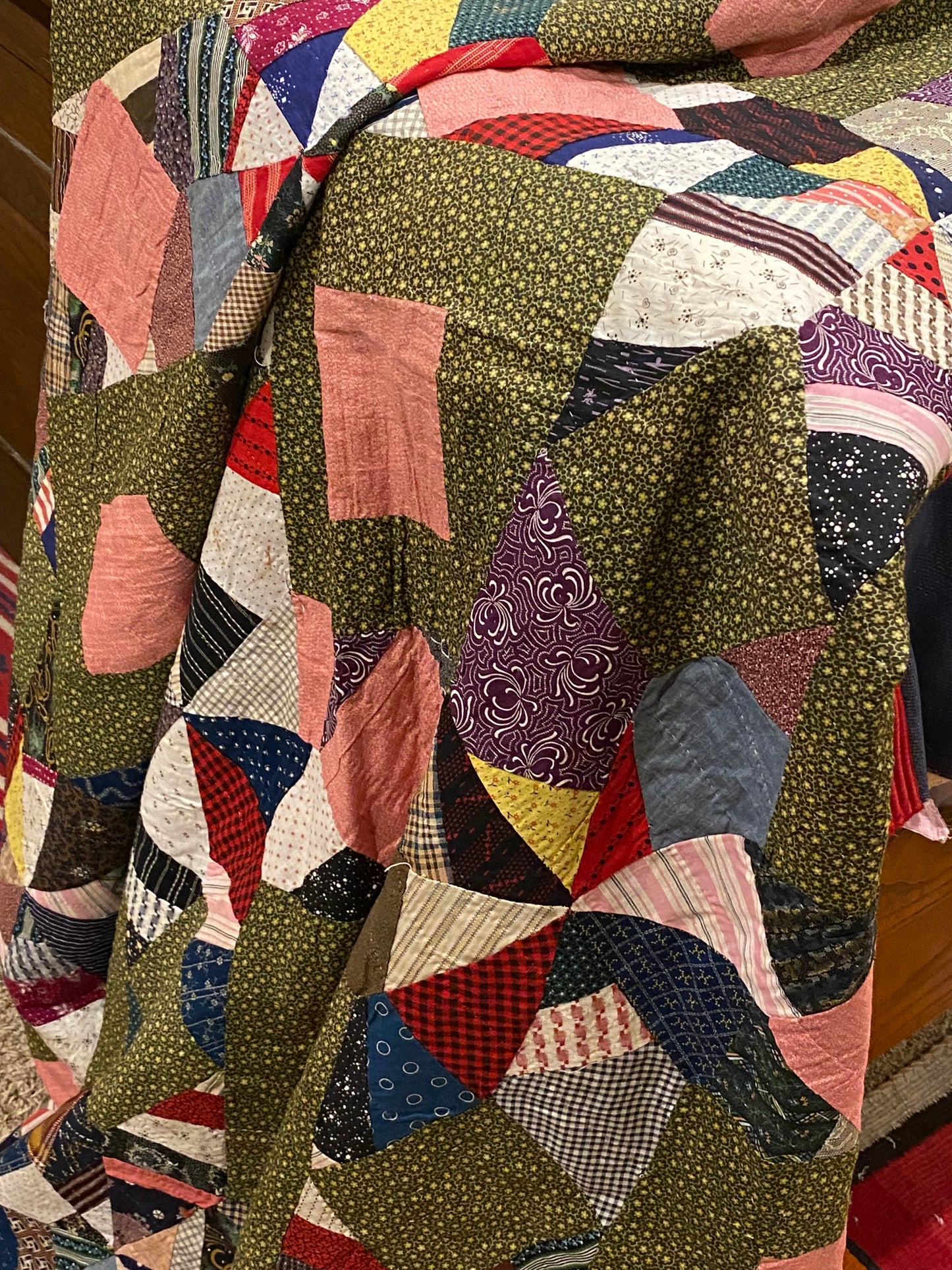 Shenandoah County String Stars Quilt
