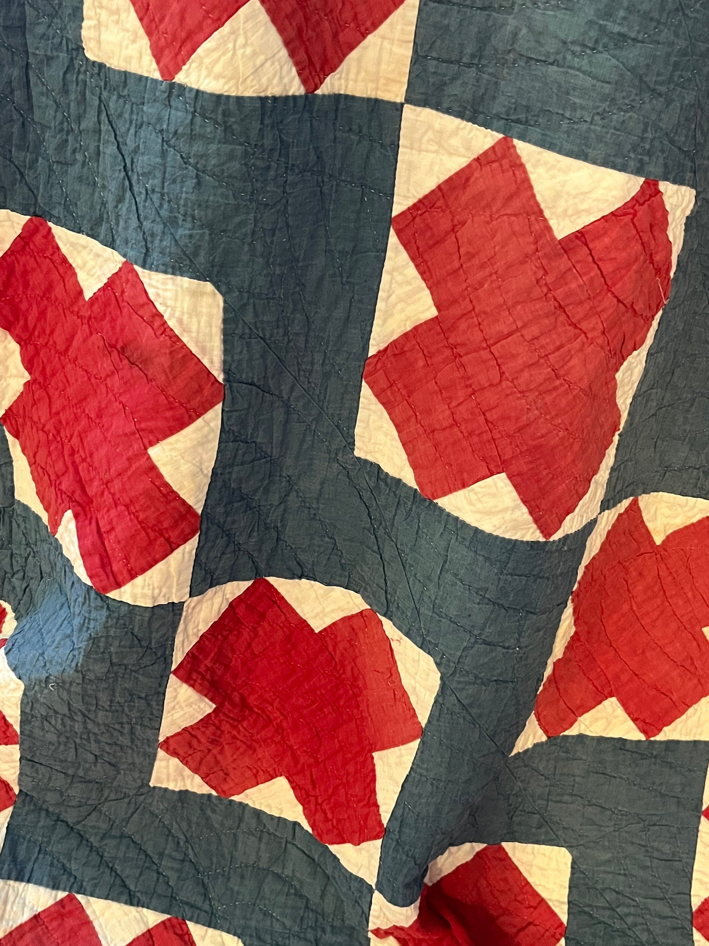 RWB Red Cross Quilt