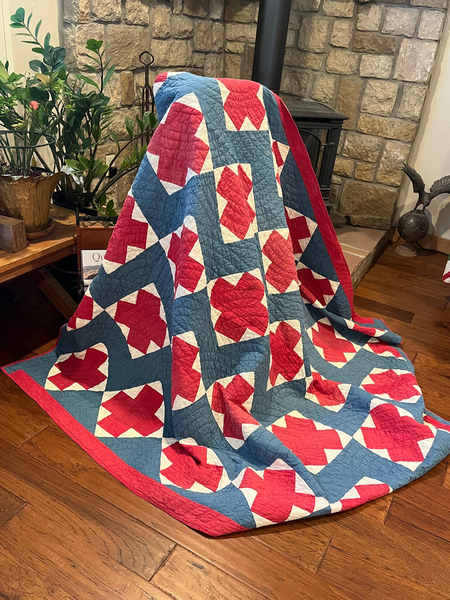 RWB Red Cross Quilt