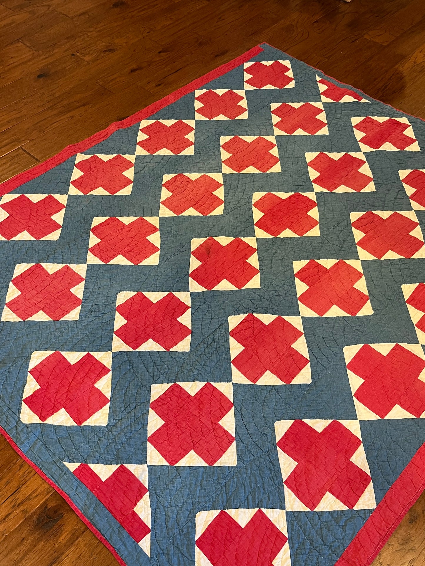 RWB Red Cross Quilt