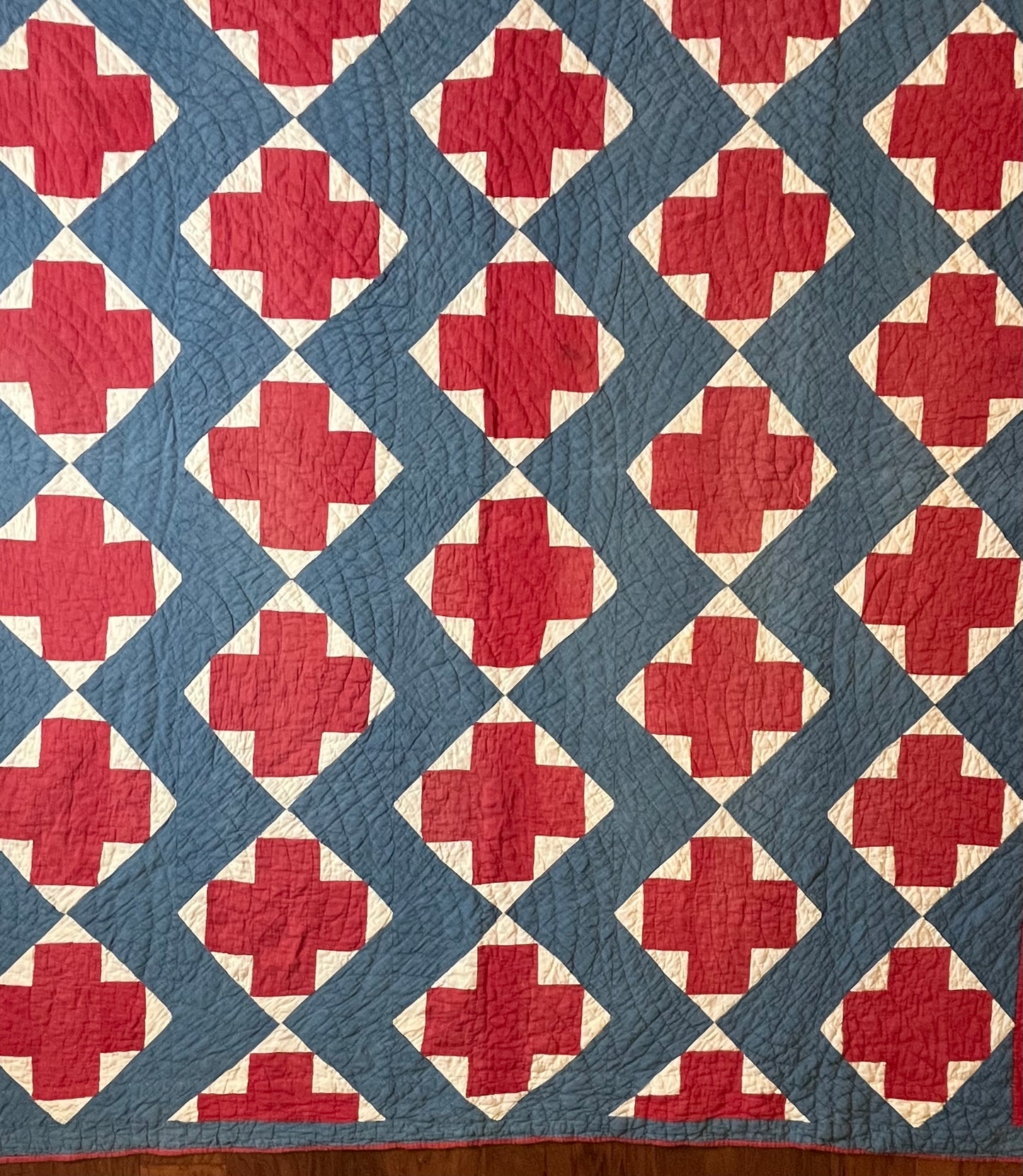 RWB Red Cross Quilt