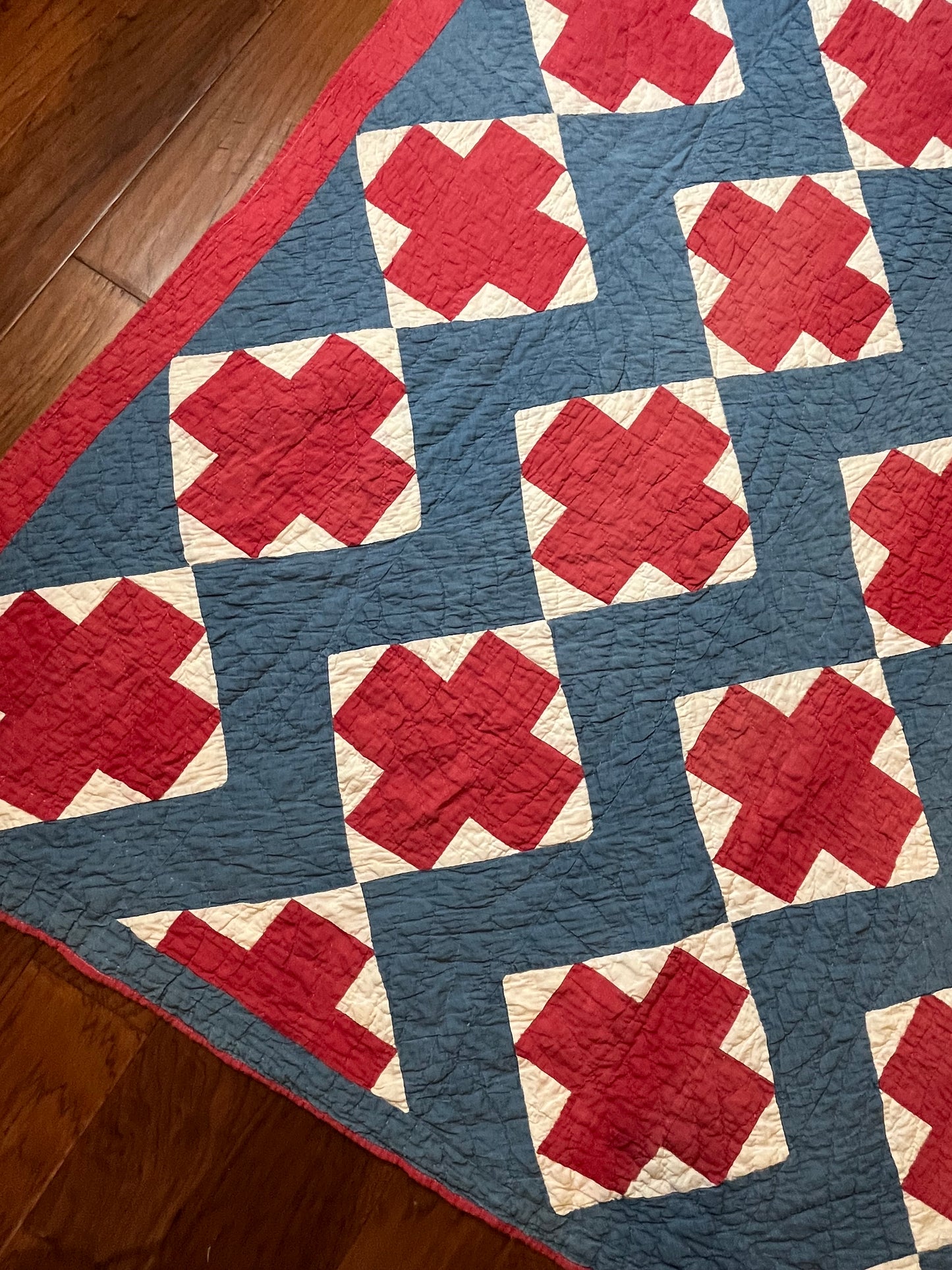 RWB Red Cross Quilt