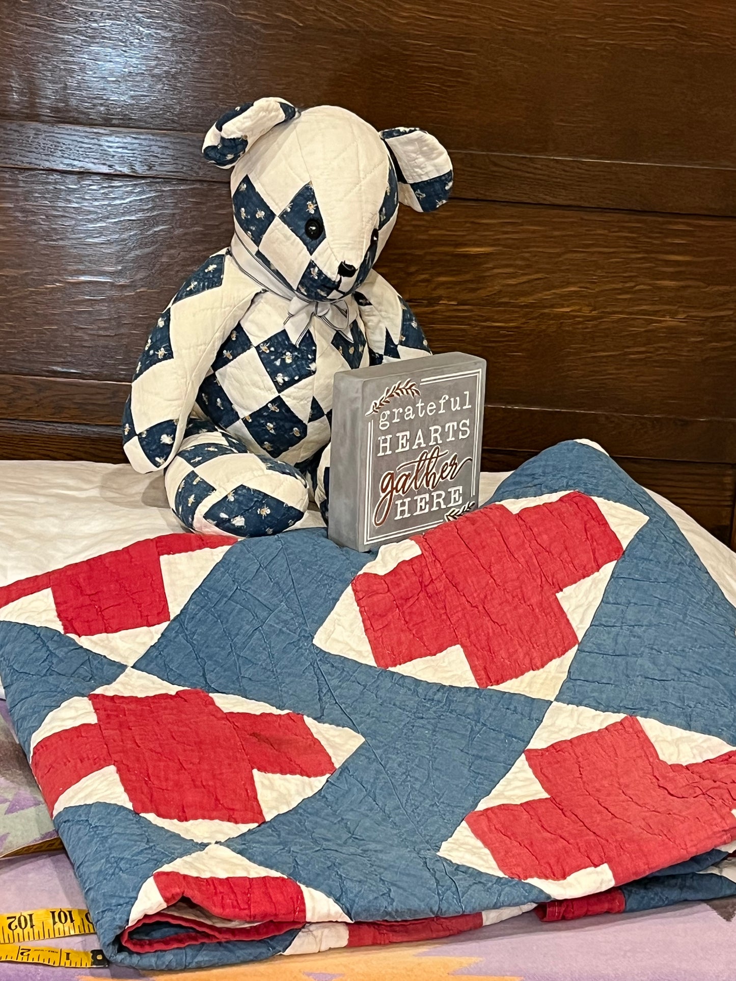 RWB Red Cross Quilt