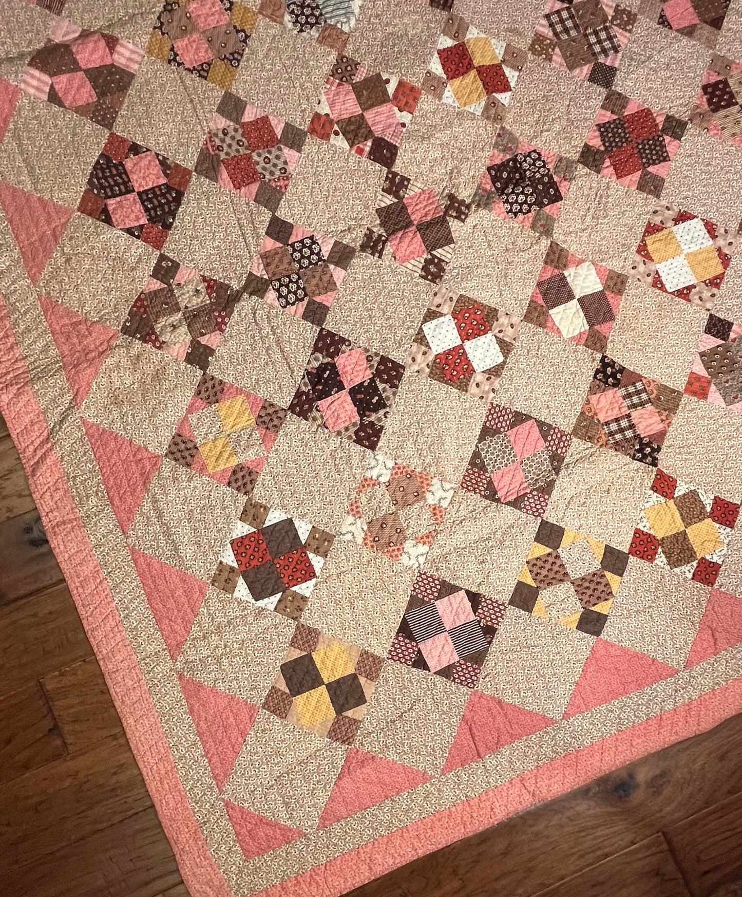 Early 4 Patch Variation Quilt