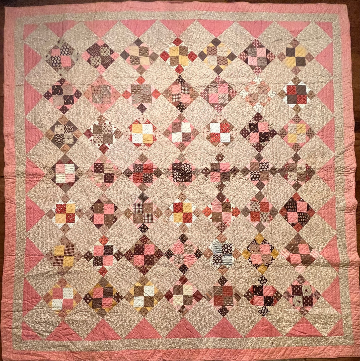 Early 4 Patch Variation Quilt