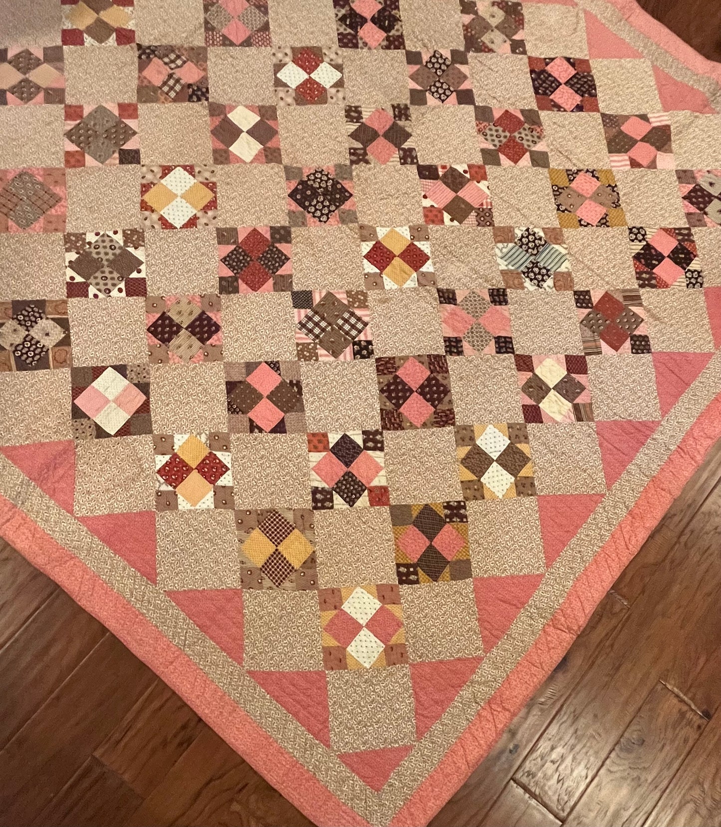 Early 4 Patch Variation Quilt