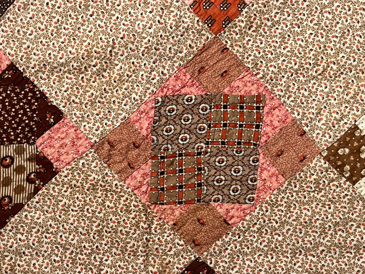 Early 4 Patch Variation Quilt