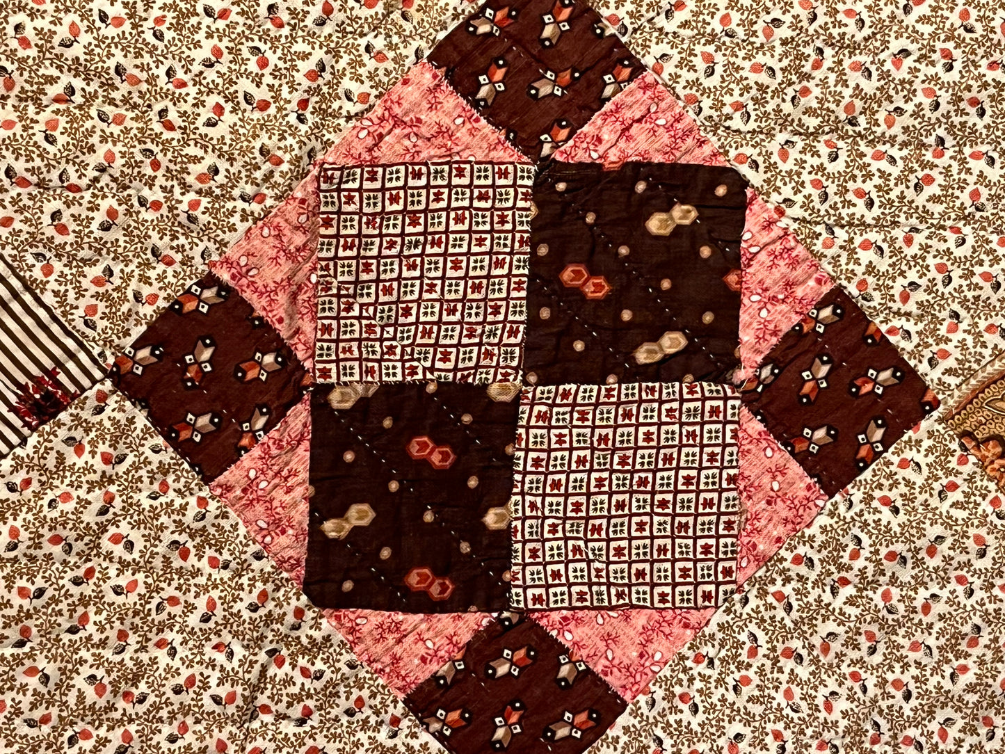 Early 4 Patch Variation Quilt