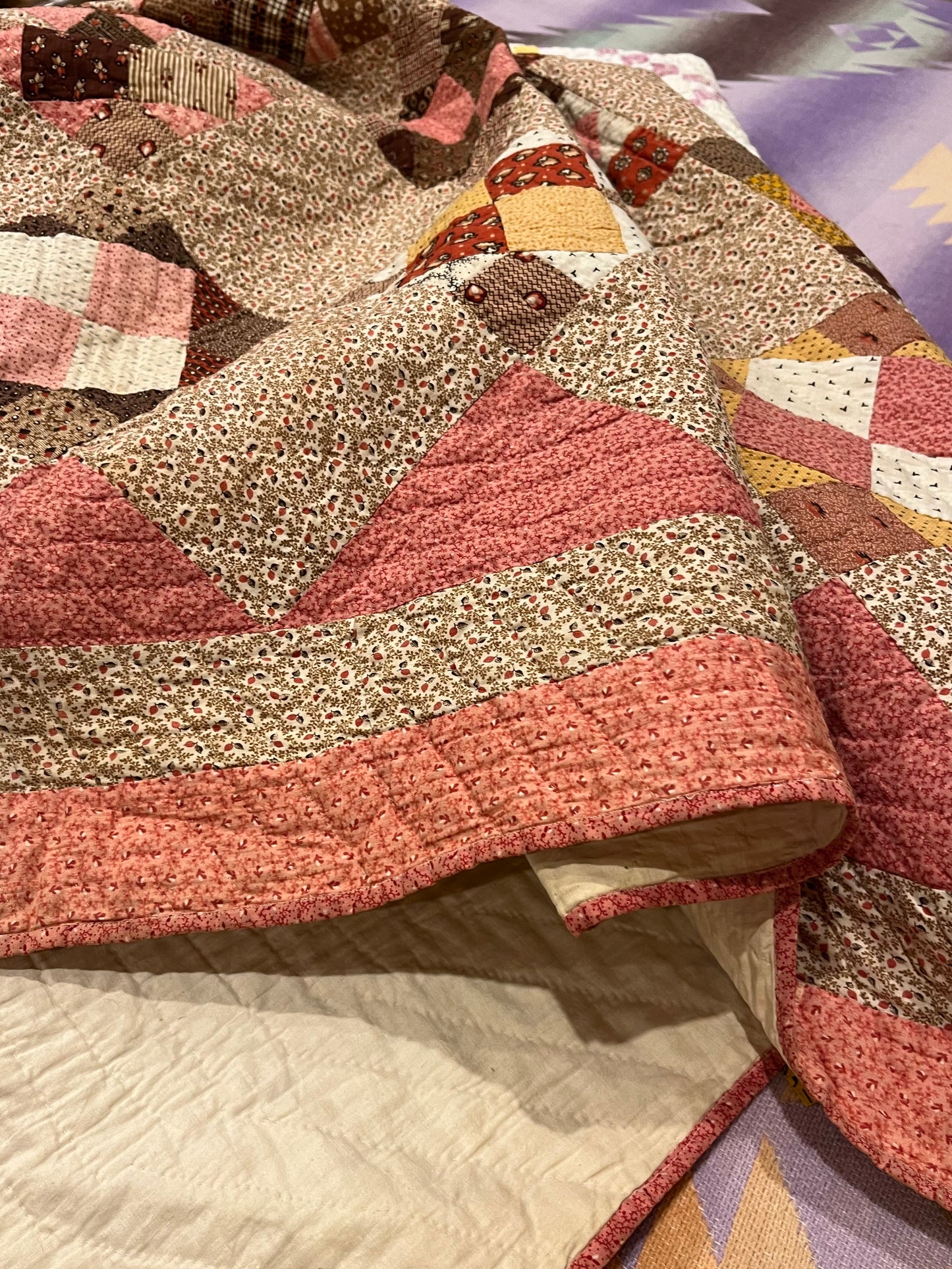 Early 4 Patch Variation Quilt