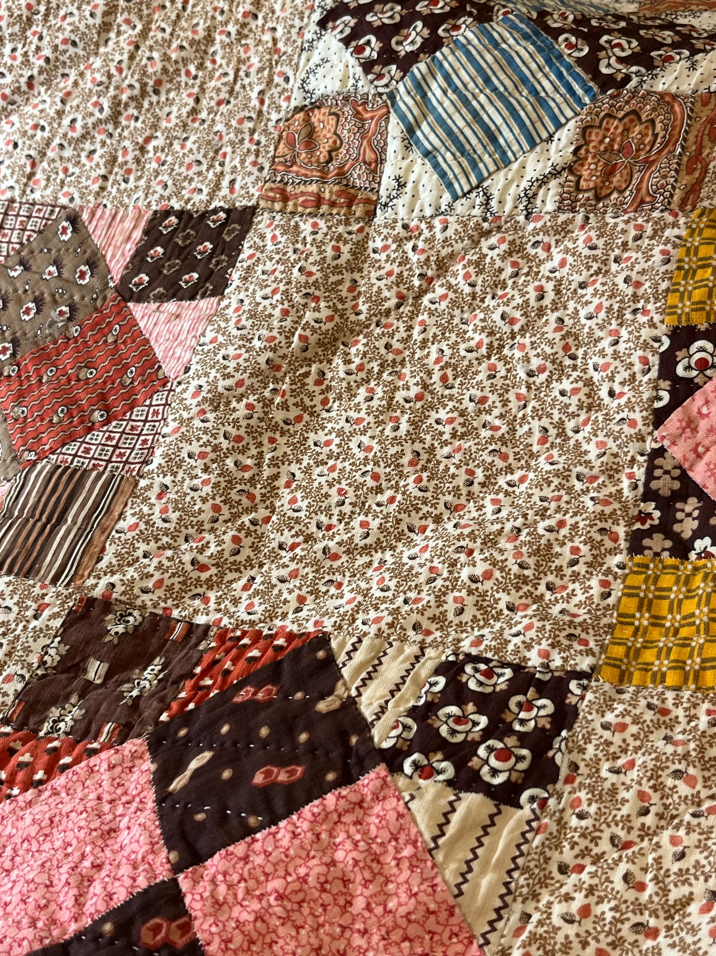 Early 4 Patch Variation Quilt