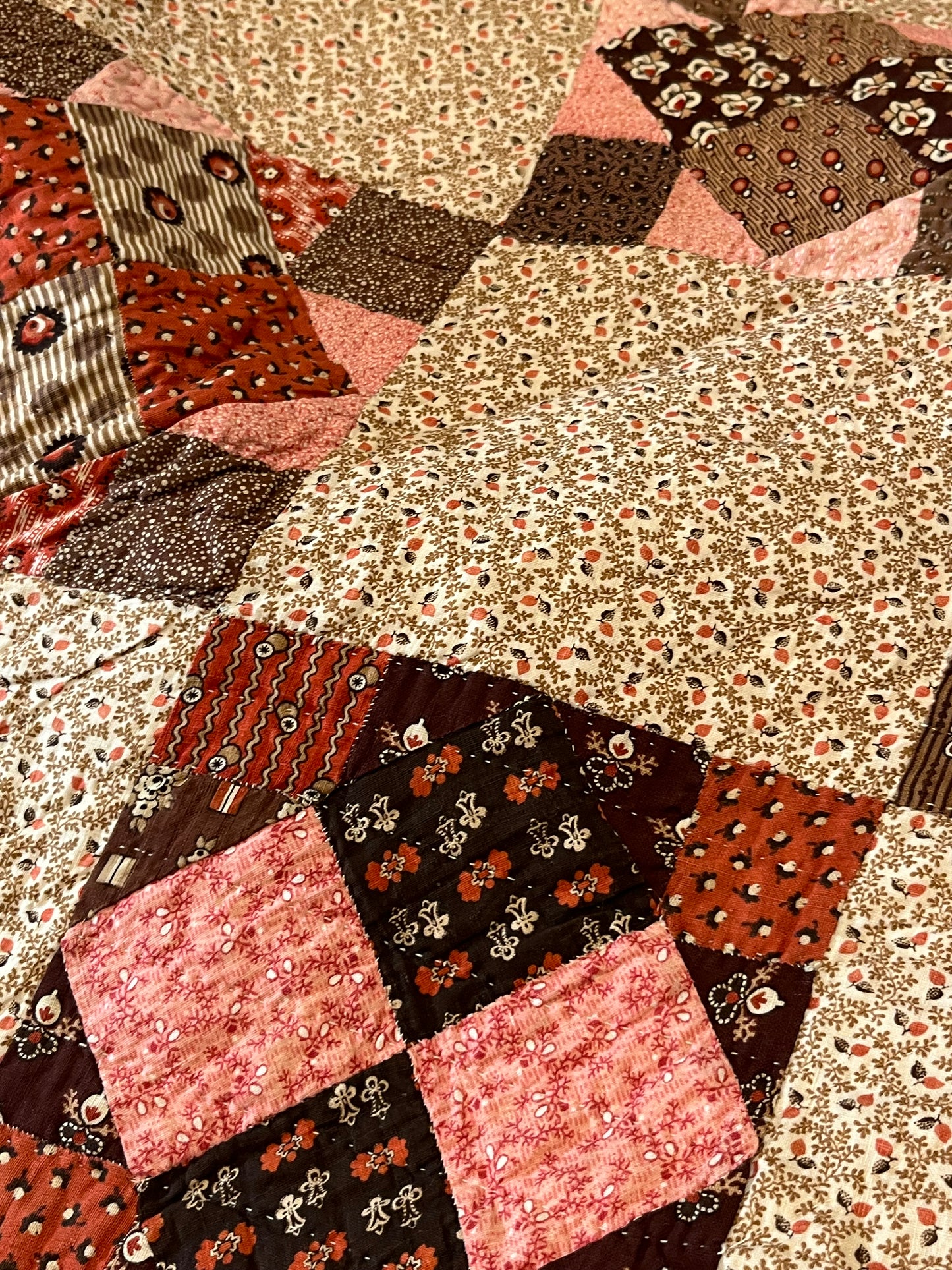 Early 4 Patch Variation Quilt