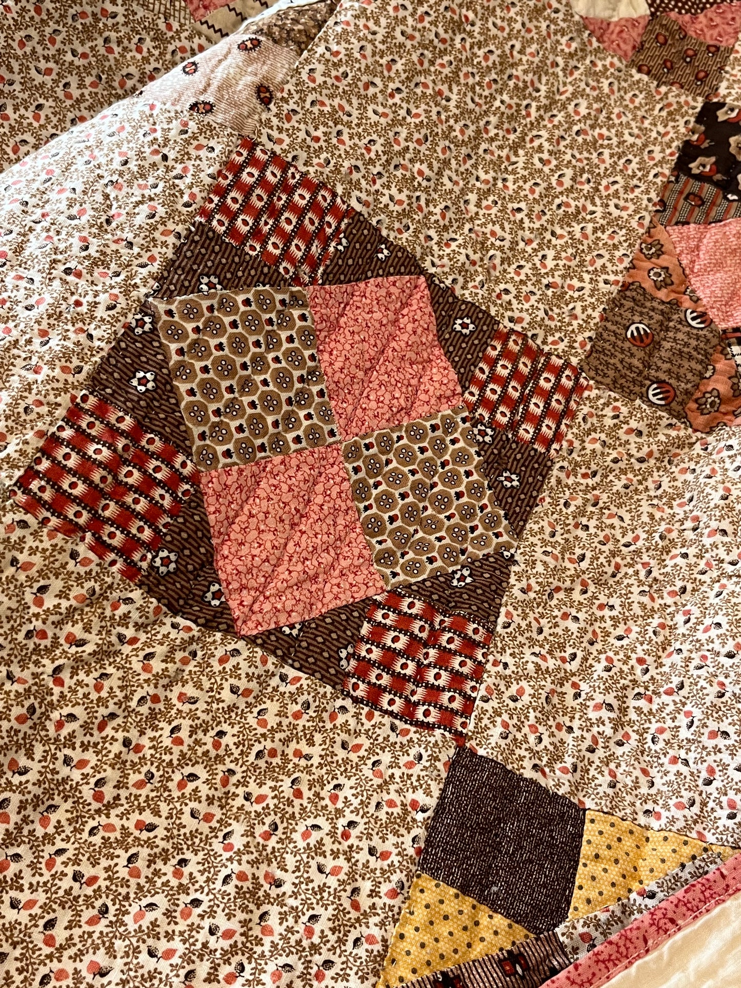 Early 4 Patch Variation Quilt