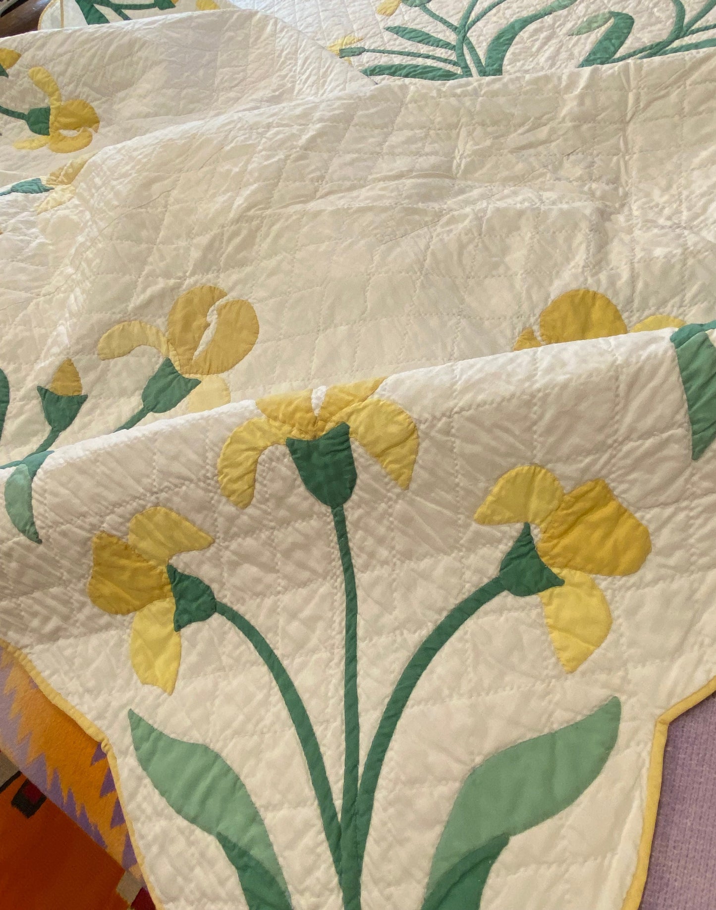 The Iris Quilt- Sold