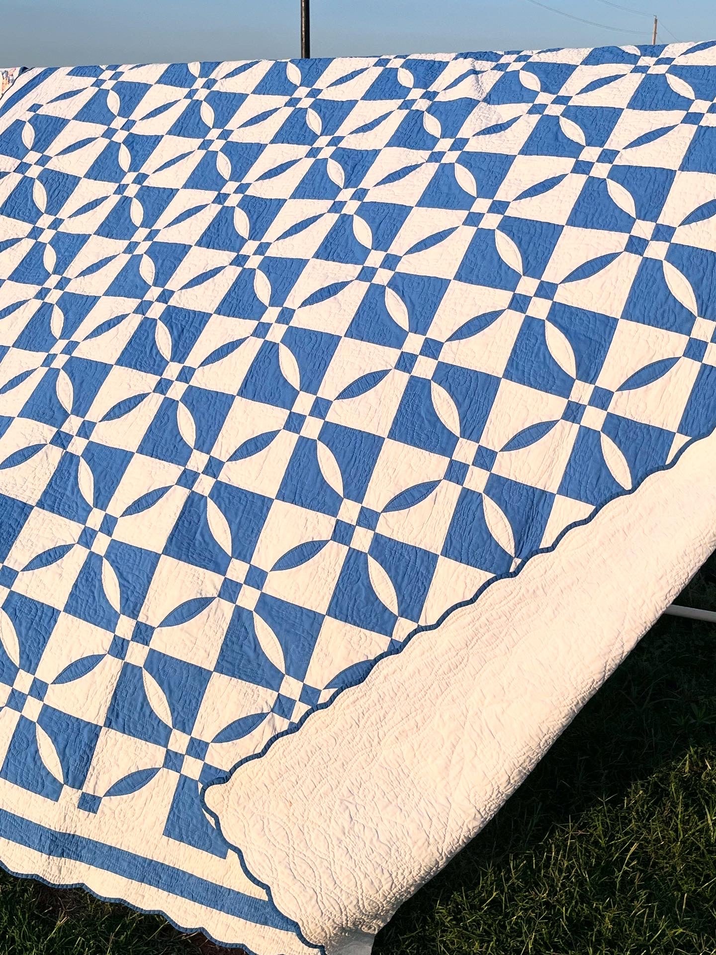Dated 1937  Rose Dream Quilt
