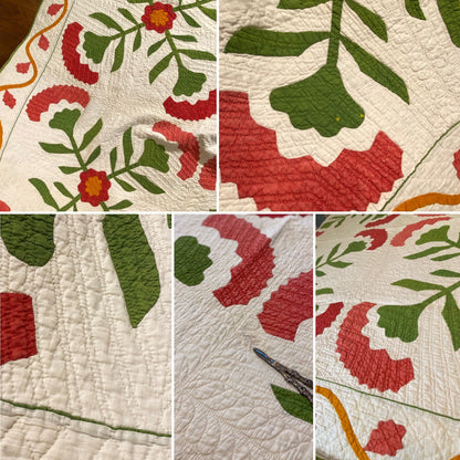 4 Block Coxcomb Quilt