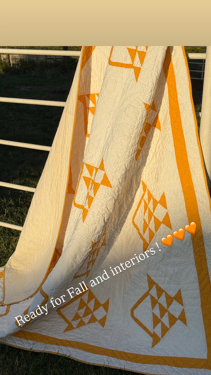 Pieced and Appliqué Basket Quilt