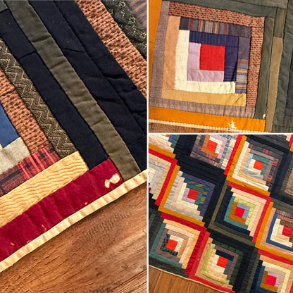 Barn Raising Log Cabin Quilt