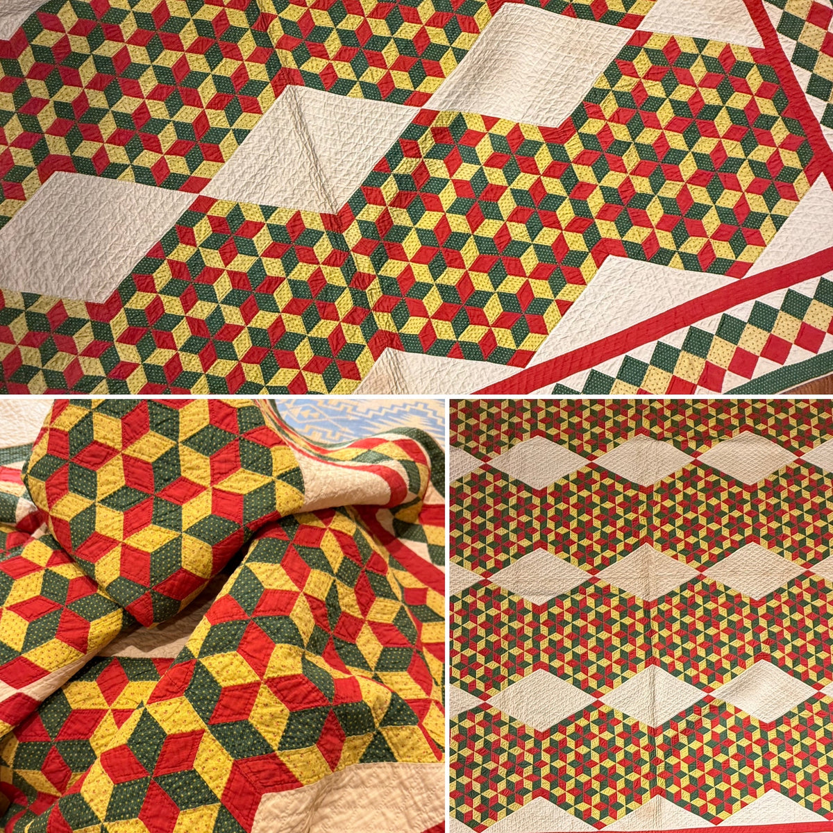 Incredible Early Cluster of Small Scale Stars in a Hexagon Quilt