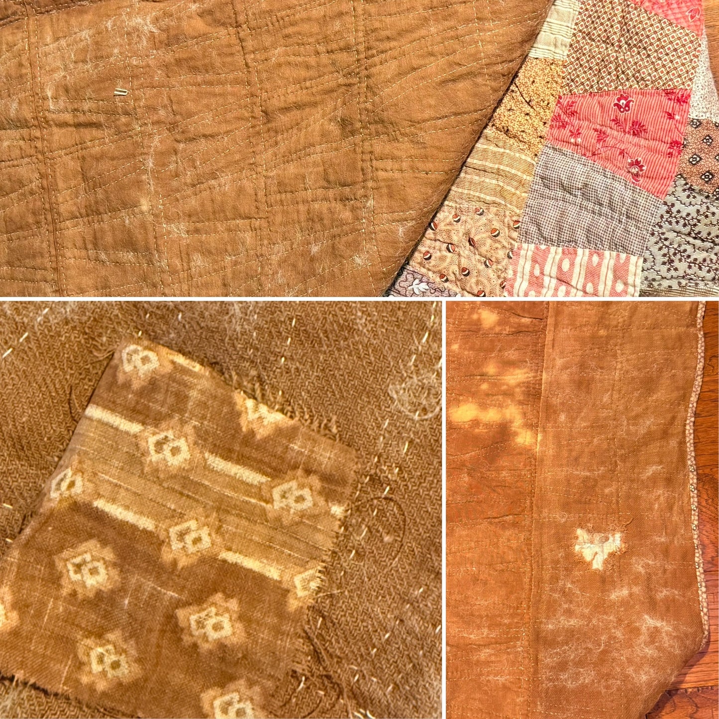 Tumbling Blocks One Patch Quilt