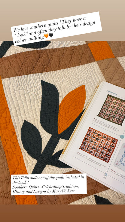 Southern Appliqué Tulip Quilt