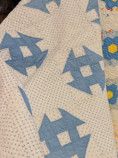 Charming Churn Dash Quilt