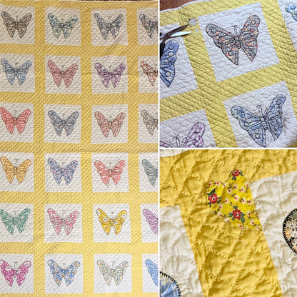 The Dolly Quilt .. Love Is Like A Butterfly/Butterfly Quilt