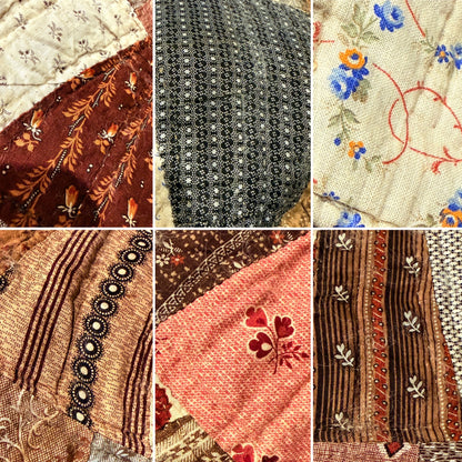 Tumbling Blocks One Patch Quilt