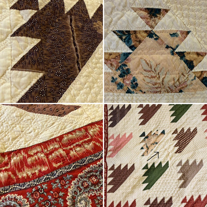 Lost Ships Early Quilt with Stunning Border