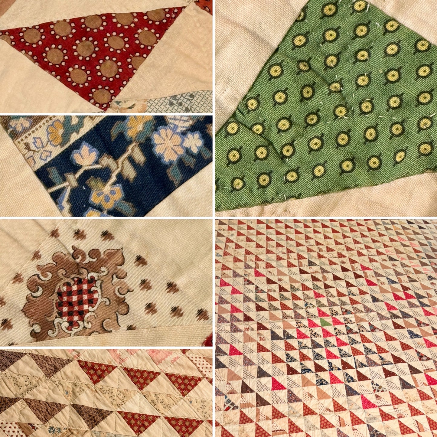 Flock of Geese Scrappy Quilt
