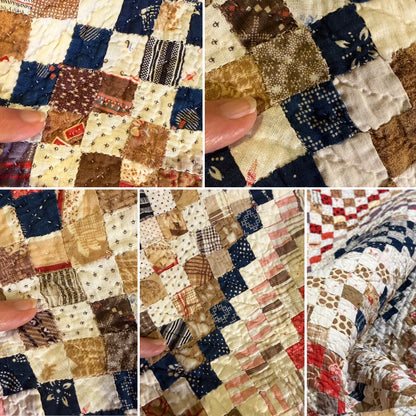 Amazing 9040 plus Blocks, One Patch 3/4 Inch Blocks Patchwork Quilt