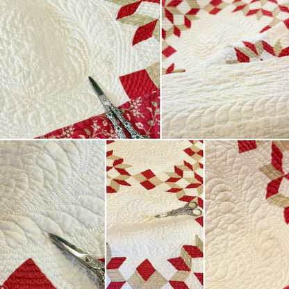 Outstanding Carpenters Wheel Quilt