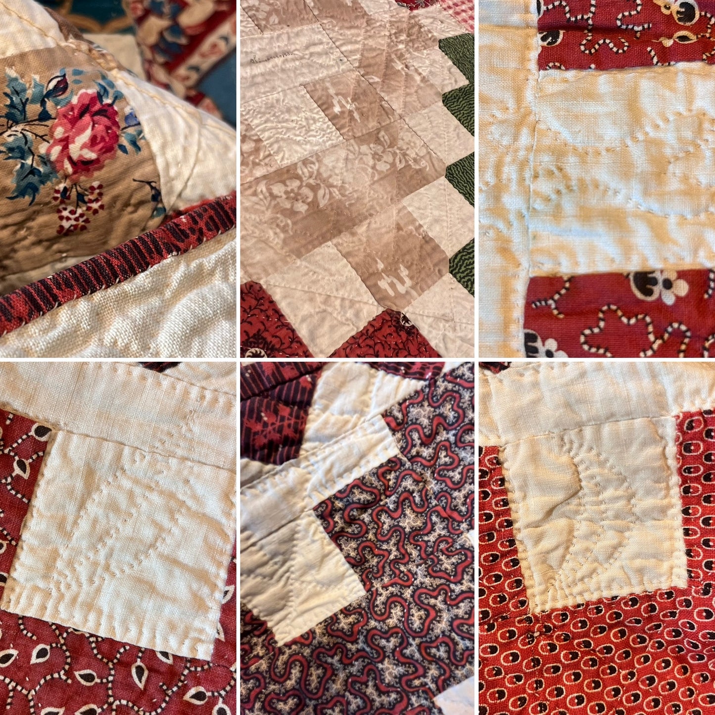 Early 1853 New York Signature Album Quilt
